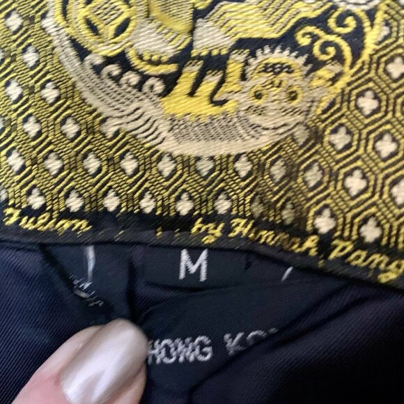 Women's Black Leather Jacket - Picture 6 of 7